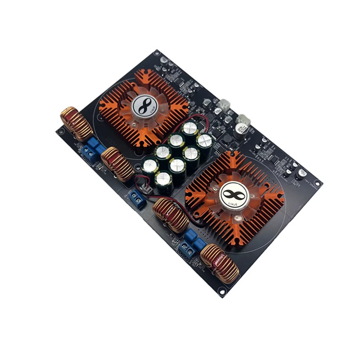 YJ-TPA3255 Digitale Klasse D Dual-Core High Power 2.0 Versterker Board Luchtgekoelde 600W + 600W Multifunctionele Draagbare Module