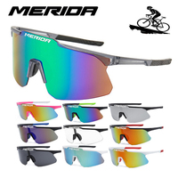 Merida cycling Sunglasses UV400 Riding Eyewear Mountain Bike Road Bicycle Outdoor Lenses With Case Women Men Sports Glasses