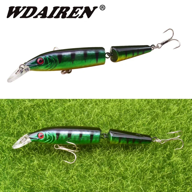 

1 Pc 10.5cm 9g Wobblers Pike Fishing Lure Artificial Multi Jointed Sections Bait Crankbait Fake Fish Fishing Accessories