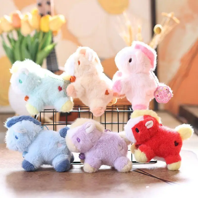 1 قطعة 12 سنتيمتر لطيف المهر أفخم المفاتيح ، جميل الحصان قلادة للنساء ، أنيق Kawaii سيارة حلقة رئيسية وحقيبة ملحق هدية