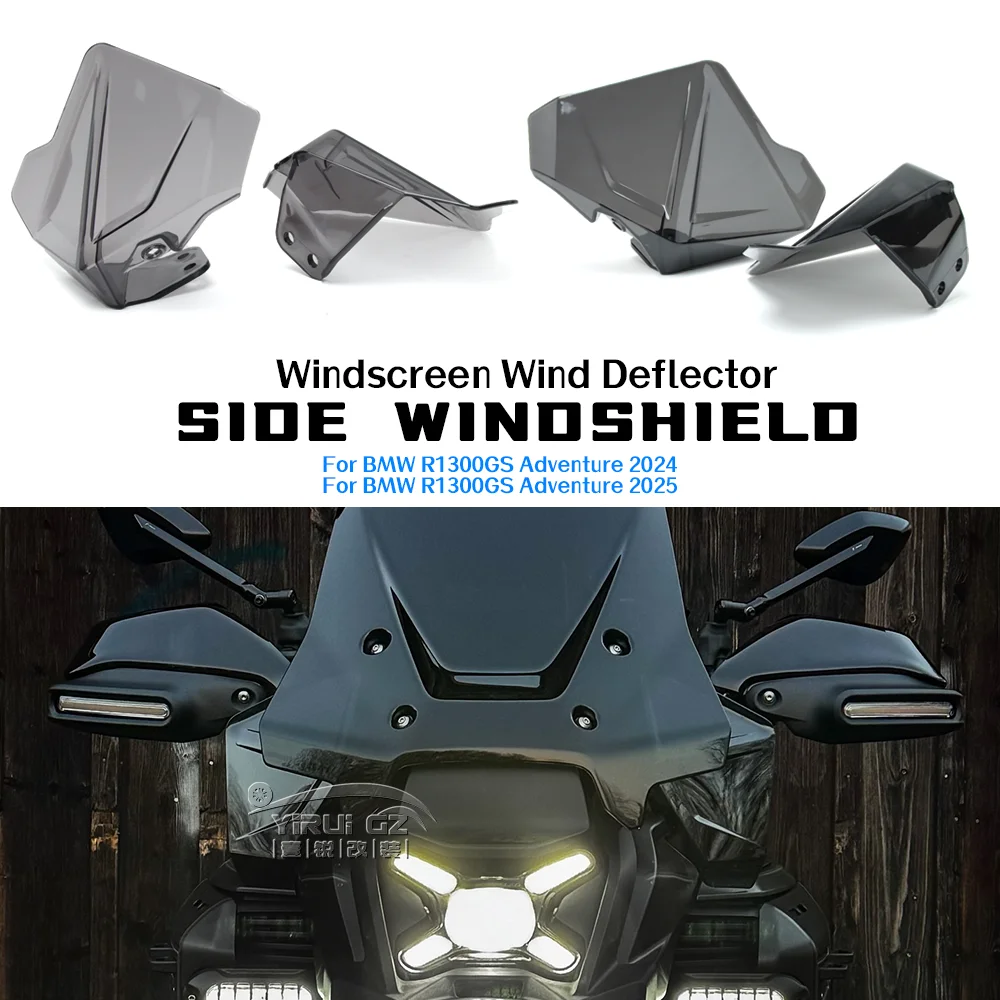 

For BMW R1300GS ADV R1300 GS R 1300 GS Adventure 2024 2025 New Motorcycle Accessories Side Windshield Windscreen Wind Deflector
