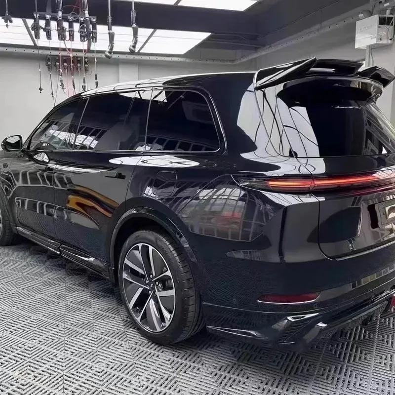 الرياضة نمط الجبهة الشفاه المصد الخلفي الجانب تنورة طقم الجسم للقيادة مثالية L7 L8 L9 Lixiang #5