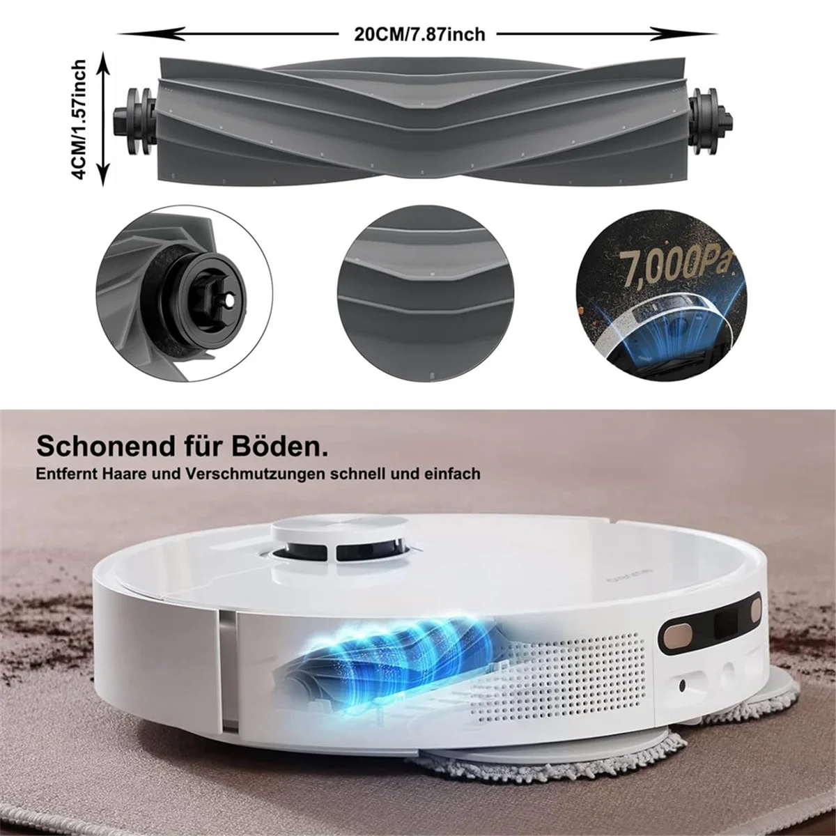 Pièces de rechange pour aspirateur robot L10s Pro Ultra, brosse latérale principale, filtre Hepa, vadrouille, sacs à poussière de gril