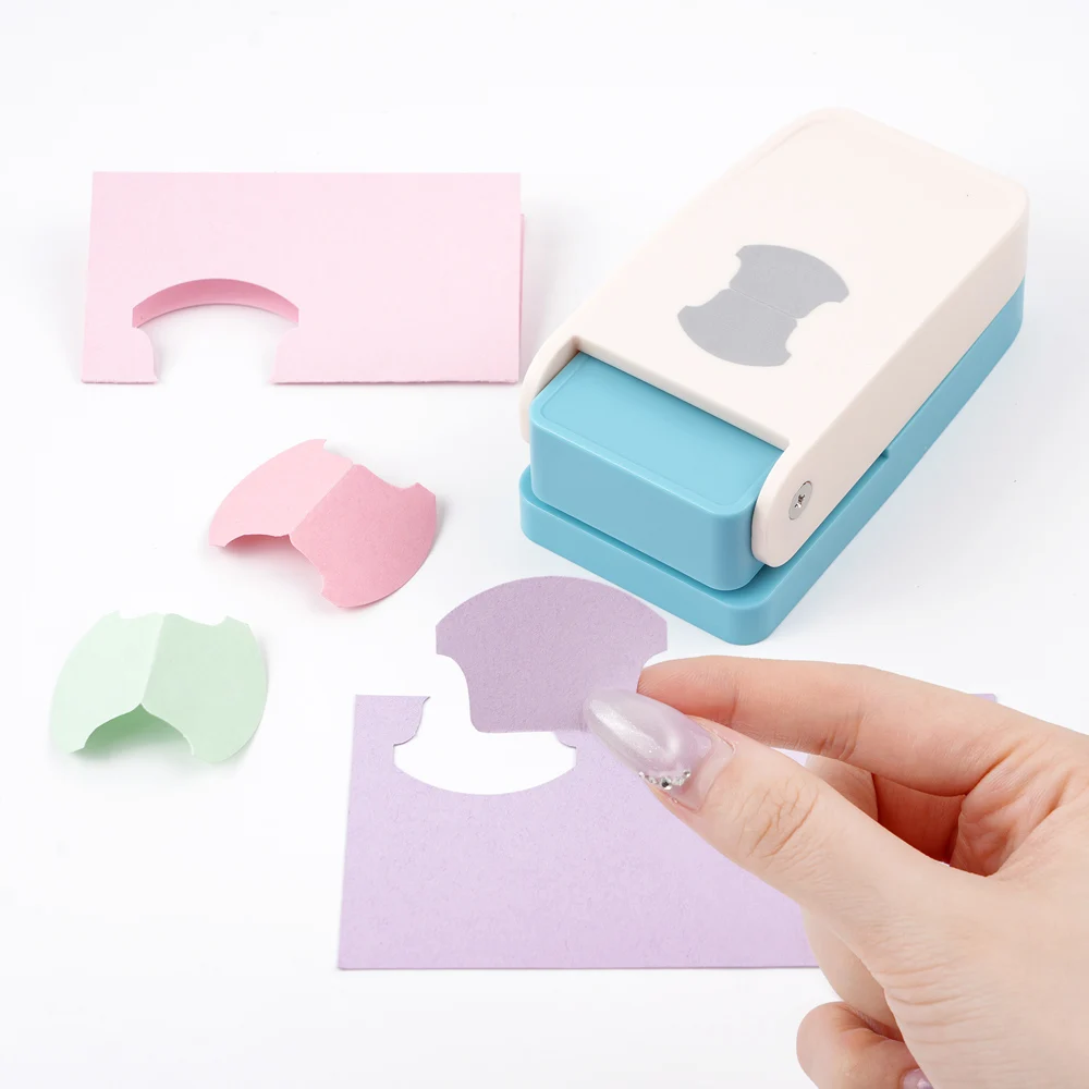 

Whale-Tail Tab Punch/loose Leaf Separator Label Punch for Journal Diy Scrapbooking Paper Card Classifying Documents Tab Punch