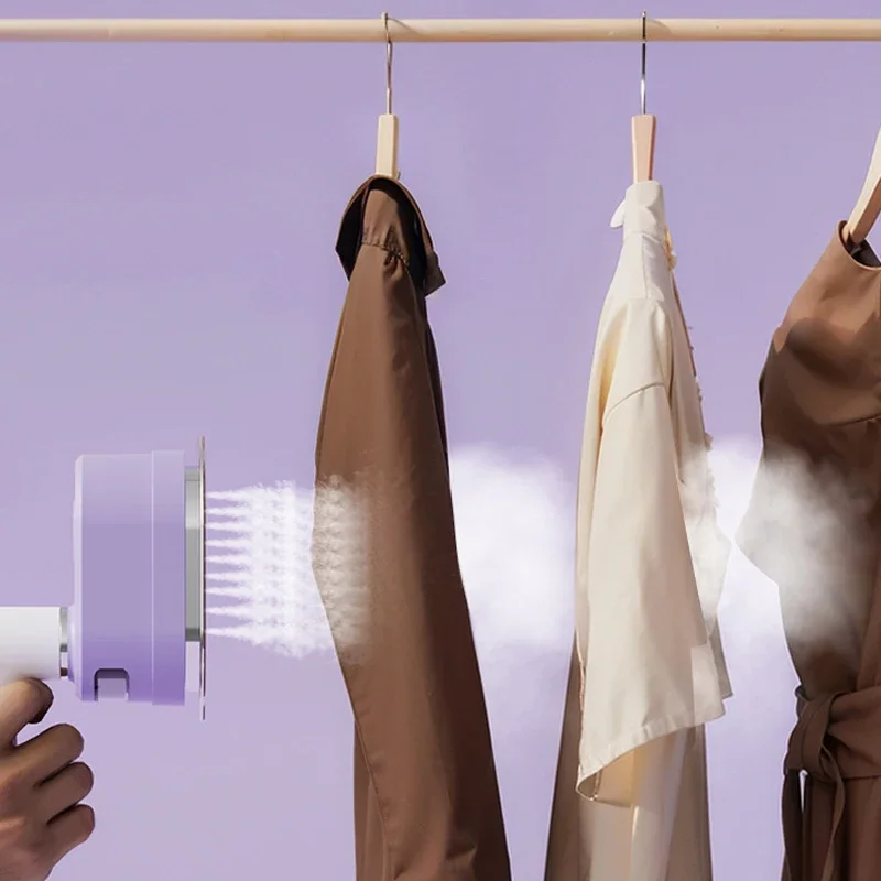 Portable Foldable Steam Iron 1000W Household Travel Dry and Wet Dual Mode Electric Iron Sterilizing Steam Clothing Cleaner