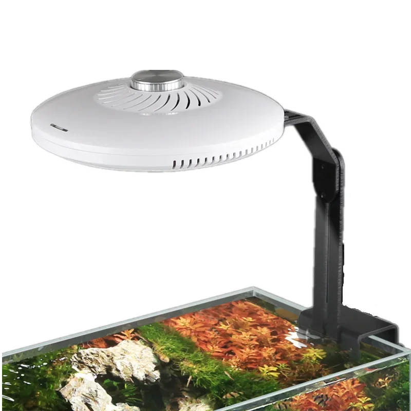 SUNSUN UFO Lamp for Aquarium Fish Full Spectrum Aquatic  Clip-on LED Lighting  48W peceras y acuarios aquarium lighting