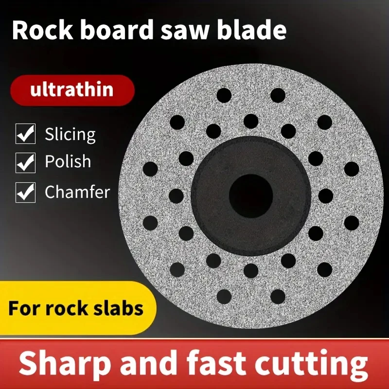 1PC 100mm Diamond Dry Cutting Disc Ultra-Thin Porcelain Rock Slab Saw Blade For Stone Glass Marble Chamfering Cutting Tools