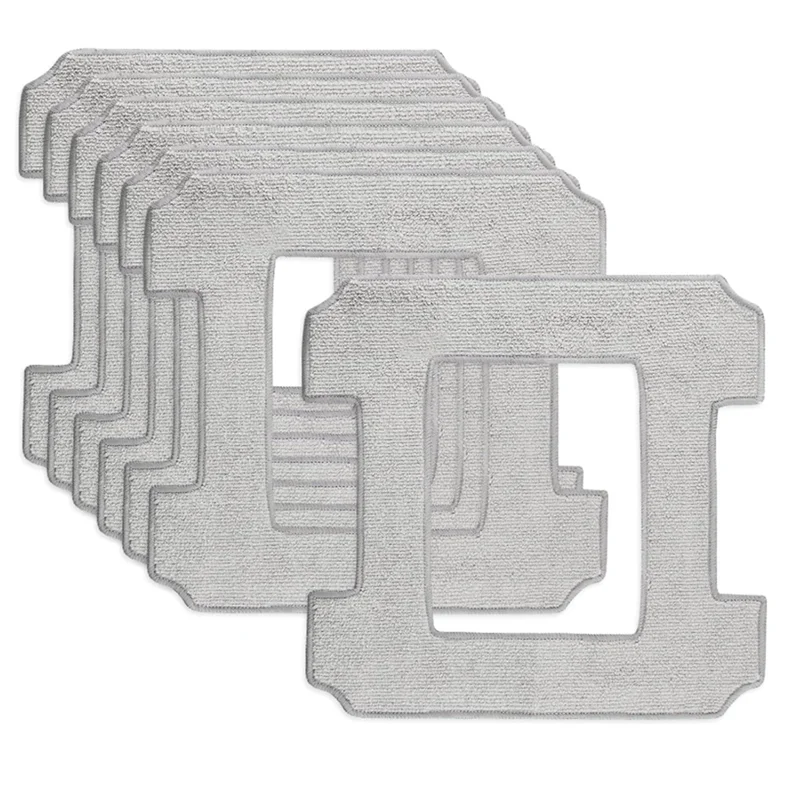 A85I-7Pack Cleaning Cloths For Ecovacs Winbot W1 Pro/W1/W2 Omni/W2 Window Cleaning Robots,Ecovacs Cleaners Refills Reusable