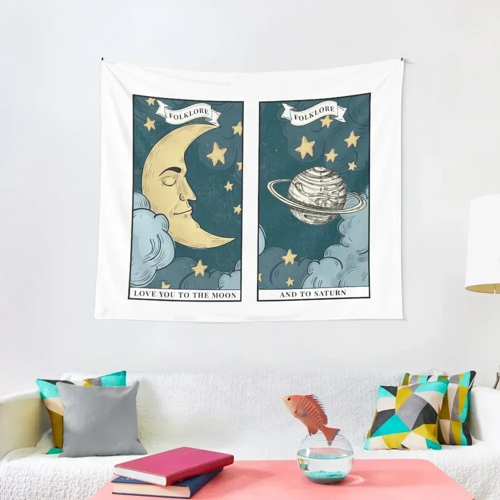 

love you to the moon and back Tapestry Room Decorations Aesthetic Bedroom Decor Aesthetic Room Design Wall Tapestries Tapestry