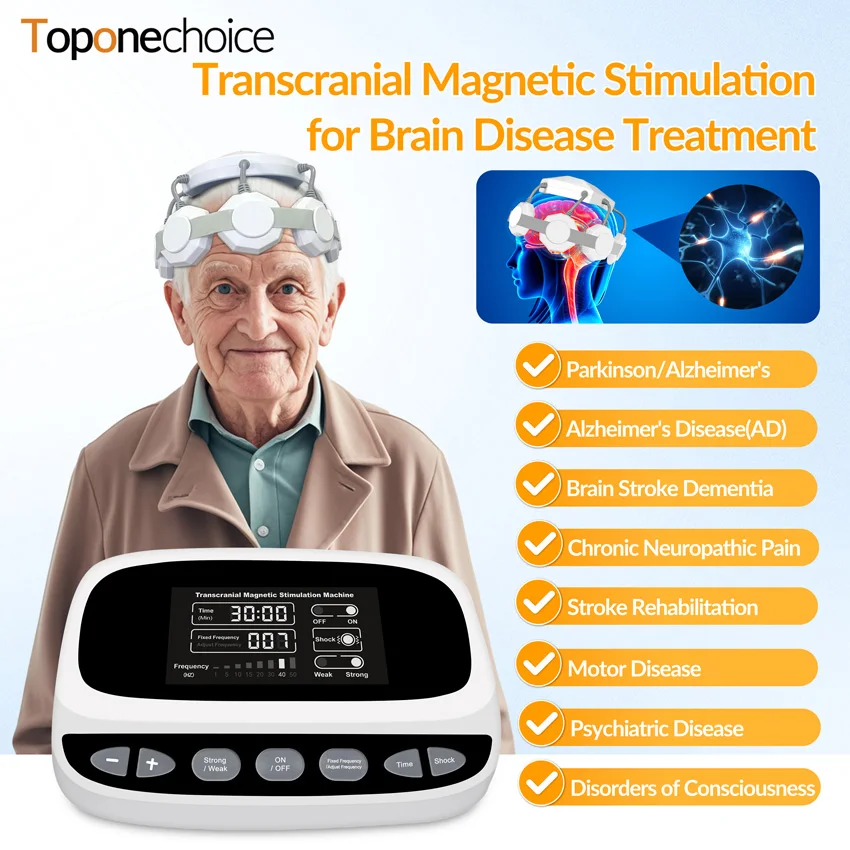 Transcranial Magnetic Stimulation for Schizophrenia TMS Treatment for Depression Anxiety PTSD Deep Nerve Brain Stimulation