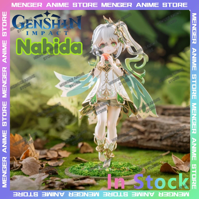 

Nahida Genshin Impact Anime Figure 23cm Lesser Lord Kusanali Collectible Model Statue Desk Decor Ornament Gifts Merchandise Toys