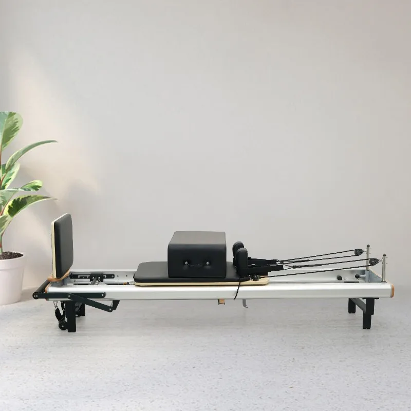 

Горячая продажа OEM индивидуальное оборудование для фитнеса Core Bed Machine Пилатес алюминиевый реформатор