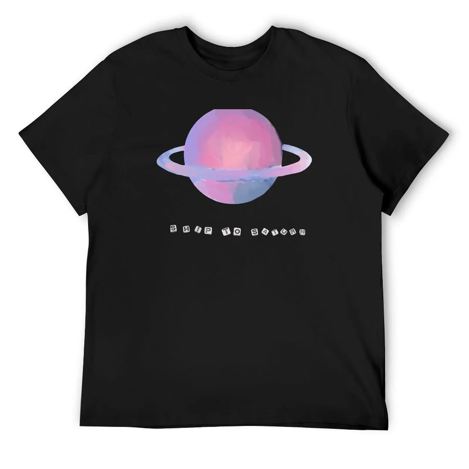 

Ship To Saturn 2024 T-Shirt plus size clothes graphic t shirts vintage t shirts anime t shirts tshirts for men