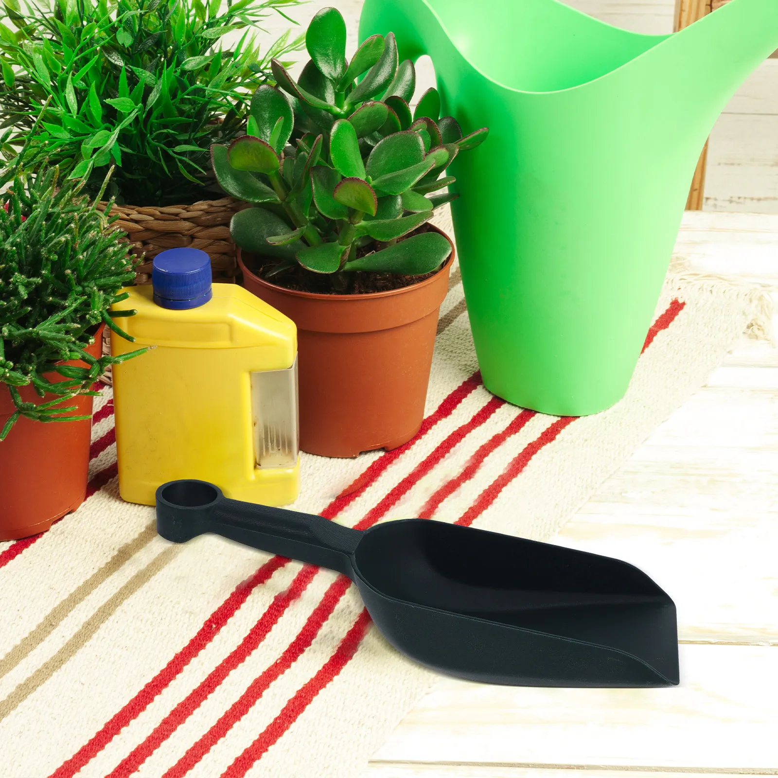 

Набор из 2 пластиковых лопаток для цветов: легкие, прочные, из полипропилена, для копания, пересадки и посадки растений, ручной инструмент для работы с почвой