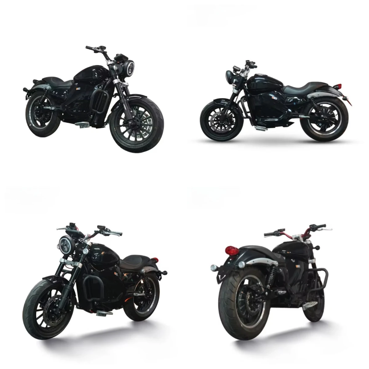 

2024 YZ JJL Electric Motorcycle Racing 2000W Brushless Motor 72V Ultra-high Speed 61-100km/h Oversized Tires Strong Grip