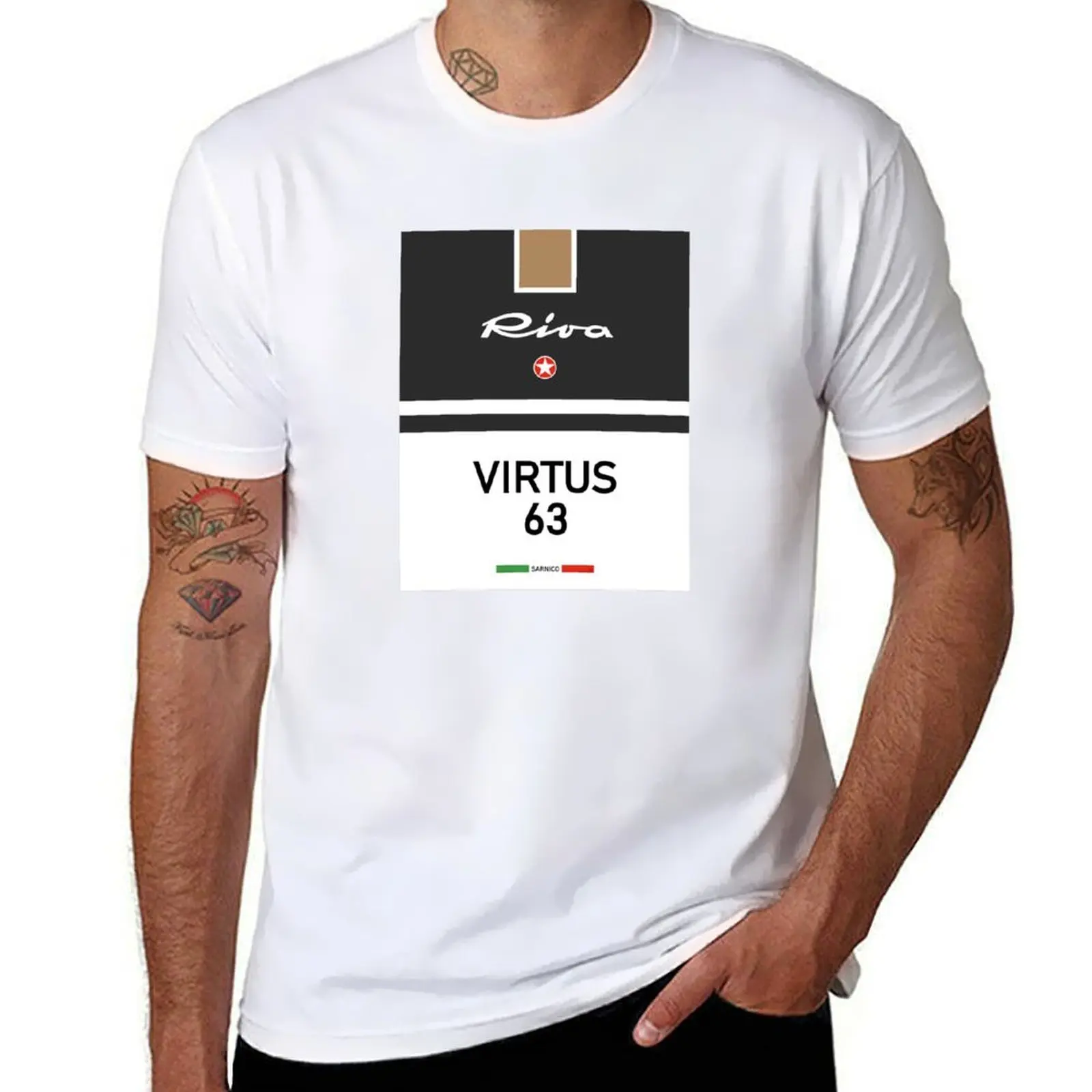 

Riva Virtus Aquarama Classic Boat Италия футболка мужские футболки для мужчин повседневные футболки для мужчин облегающая футболка