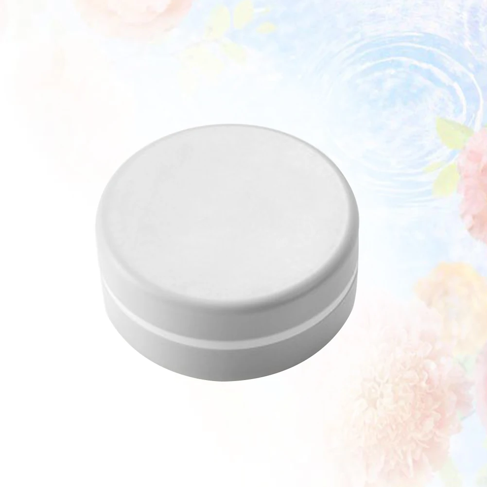 

Soap Dish Storage Box Holder for Travel Case Makeup Brush Bathroom Circular Container