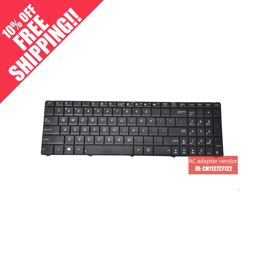 

The new FOR Asus FOR Asus N53J N53D K55D B53S P55V X53A K54HR N53SN N61V U71J X53S X54H N50 N51 N52 N60J UL50 laptop keyboard