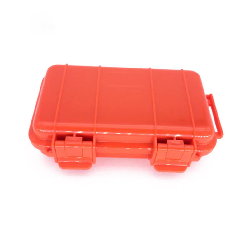 4 Color Outdoor Shockproof Waterproof Box Survival Airtight Case Holder Storage Match Tool Earphone Case Travel Sealed Container