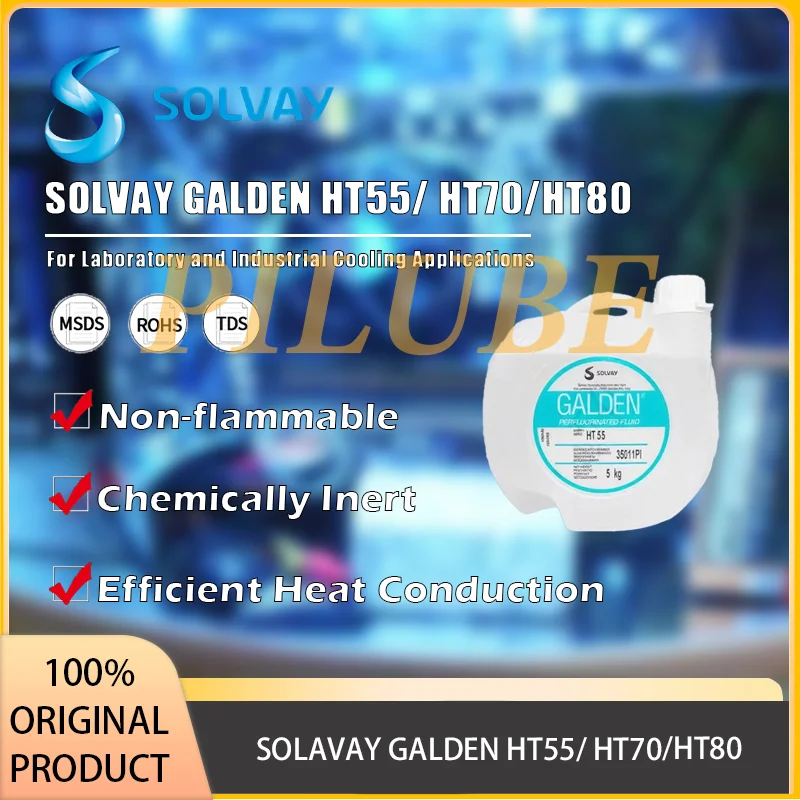 

SOLVAY GALDEN HT55/HT70/HT80 Perfluorinated Cooling Fluid Provides Low Toxicity for Industrial Applications Original Product