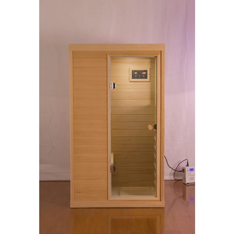 Sauna personal para el hogar, cabina Hemlock para 1 persona