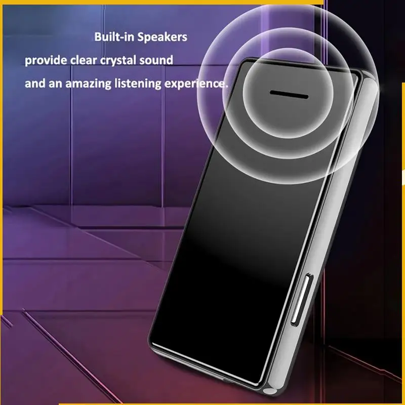 

A93P Bluetooth 5.0 Music Stereo Player 16GB MP3 MP4 Player For Gym Sports, Outdoor Camping