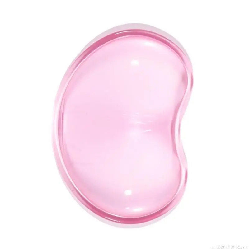 D5BB Candy Color Silicone Heart-shaped Wrist Rests Pad Comfort Gel Hand Computer Mouse Support Cushion Wrist Support Cushion