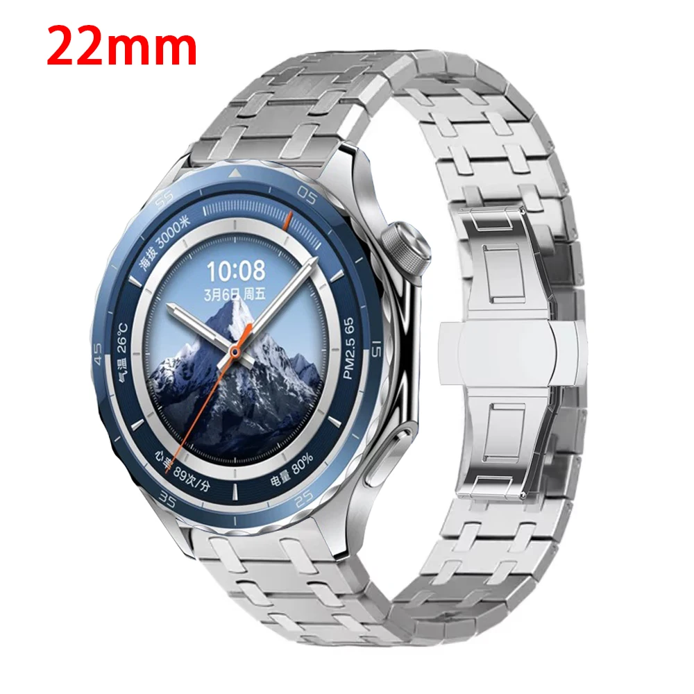 Watchband For OnePlus Wathc 3 2R 2 Stianless Steel Strap Wristband Bracelet For OPPO Watch X2 X OPPO Watch 4Pro Band Accessories