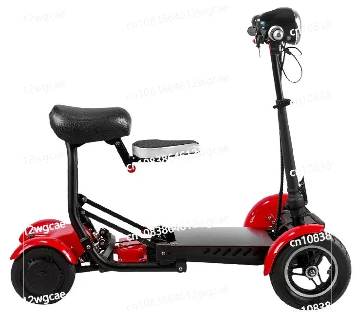

Foldable lightweight small car for elderly commuting, household electric four-wheel commuting, safe and stable