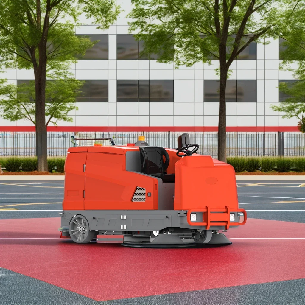 High-power Electric Floor Scrubber Machine New Household Commercial Factory Direct Floor Scrubber Machine High-pressure Sweeper