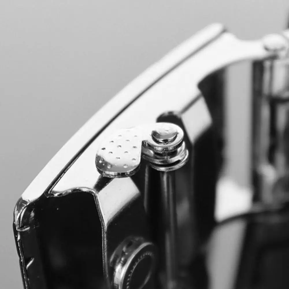 ファッション調節可能なベルト交換用バックルDIY鉄製自動バックルメンズベルトヘッド男性用