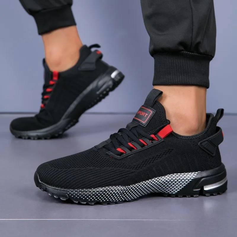 YRZL Men's Sneakers Breathable Running Shoes Lightweight Tennis Walking Shoes Non Slip Sports Shoes for Men Casual Trainers - Image 6