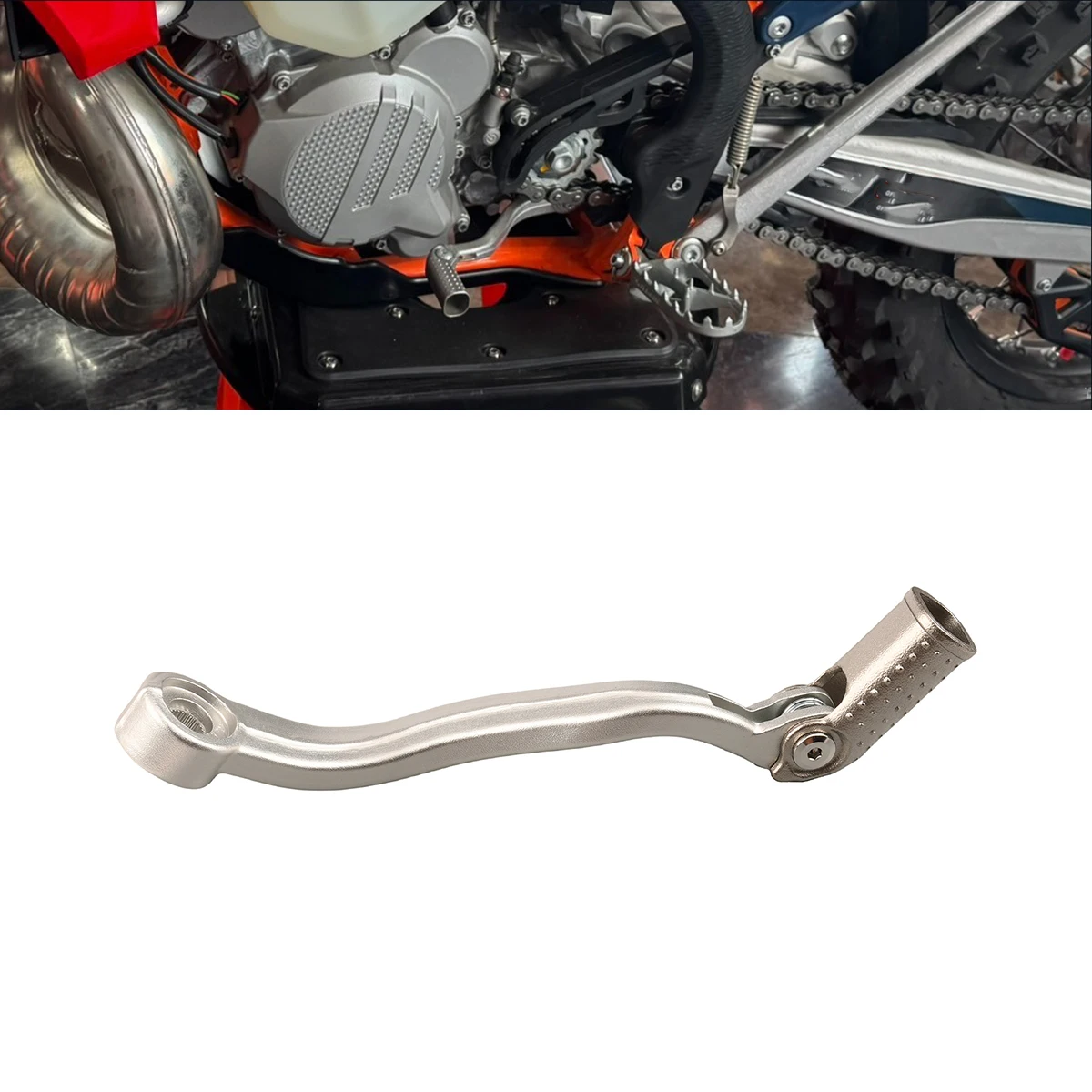 Para husqvarna te tc 125 250 te tx 300 fx350 para ktm sx exc tpi xc XC-W SX-F EXC-F XC-F XCF-W125 250 350 450 505 alavanca de mudança de engrenagem
