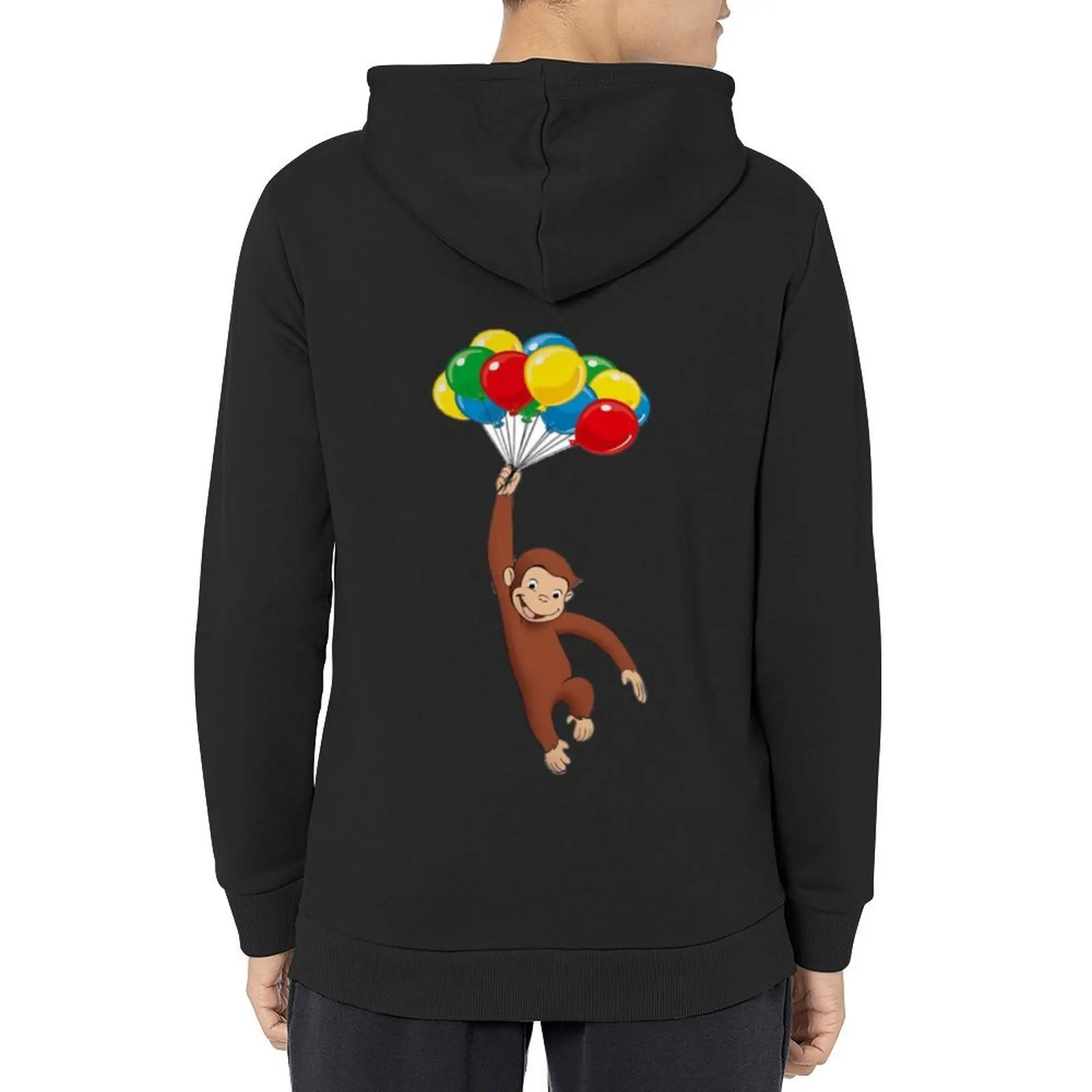 

curious george Hoodie men's sweat-shirt set men's clothing japanese style japanese hoodie