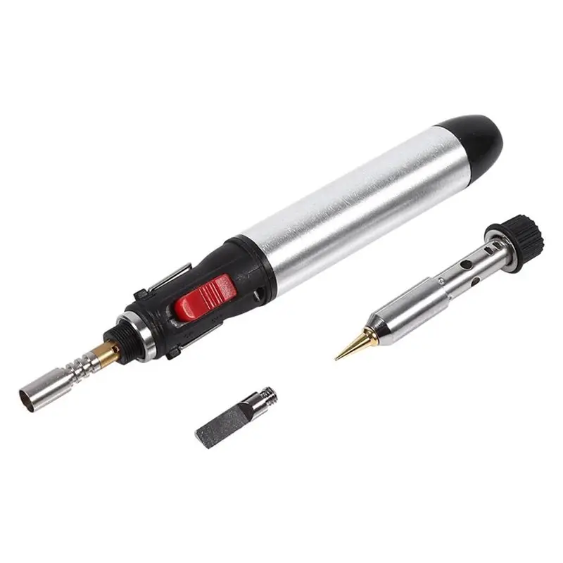 ABRU-Cordless Butanes Soldering Iron Gas Welding Heat Pen Torch Cooking Blower