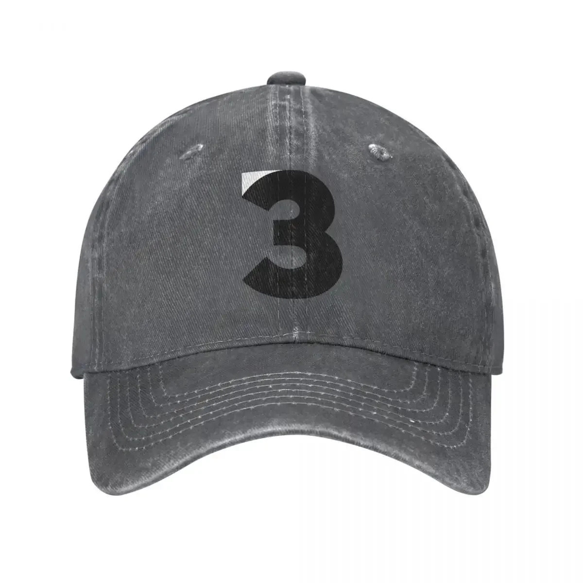 3 Denim Baseball Cap Number Logo Skate Trucker Hat Spring Hot Sale Men Cool Custom Snapback Cap