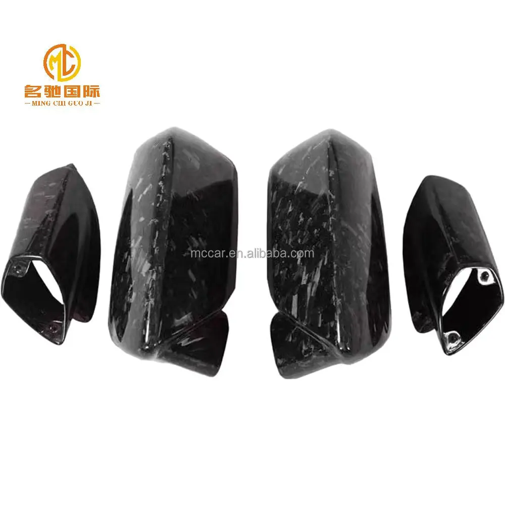 High quality car rearview mirror cover For lamborghini Huracan LP700 LP720 LP750 forged rearview mirror cover