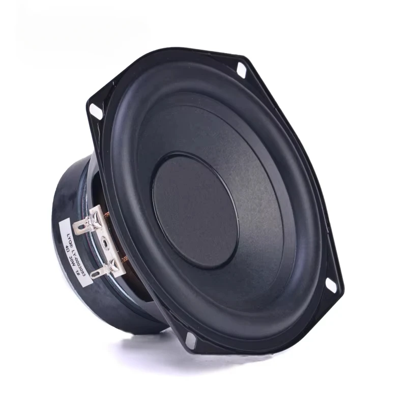 SOTAMIA 1Pcs 5.25 Inch Subwoofer 4 Ohm 30W Woofer Speaker Super Bass HIFI Bookshelf Loudspeaker DIY Square Dance Outdoor Audio