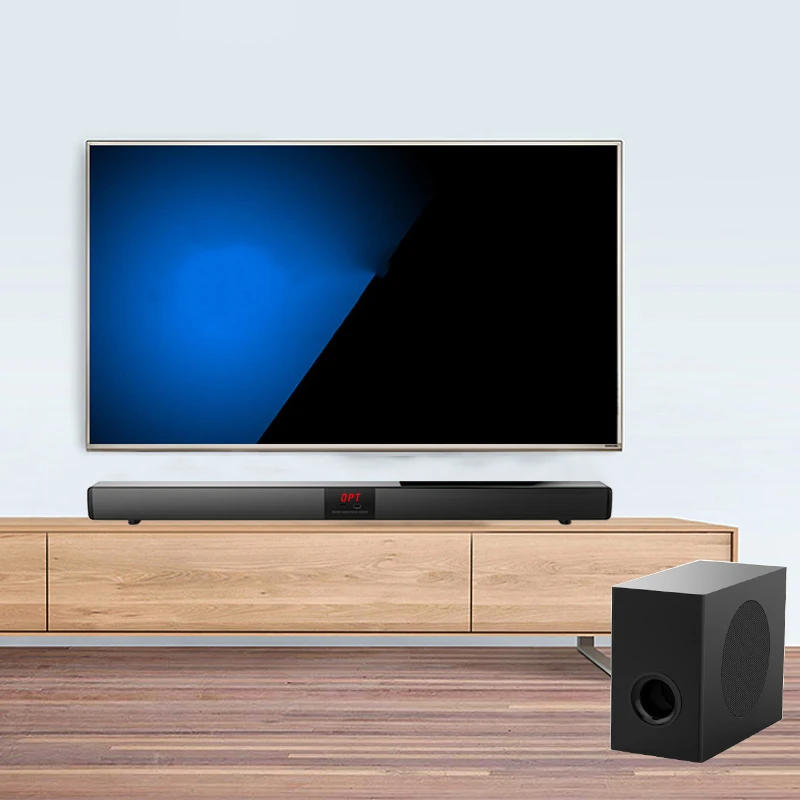 Hot selling 5.1 home theater sound system 3D surrounded speaker system with subwoofer 5.1 sound bar