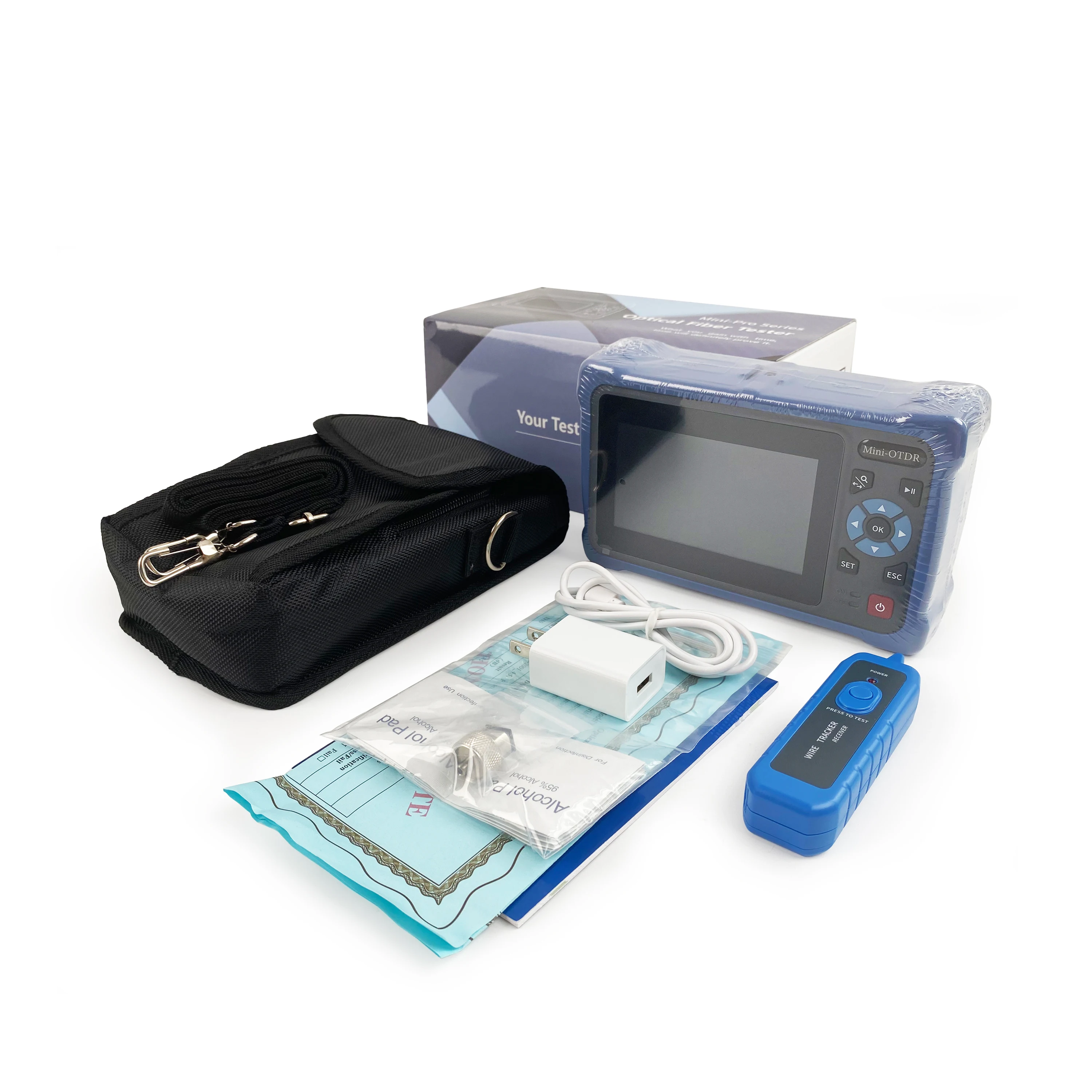 工場価格 光パワーメータ付きテスター VFL 光ファイバー FTTH NK4000D シングルモード スマートマイクロOTDR