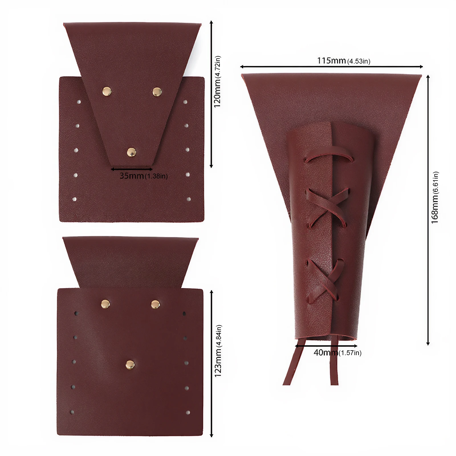 Держатель для кинджала, кобура для меча из искусственной кожи, регулируемая с аксессуарами для ремня со шнуровкой и аксессуарами в стиле Ренессанс