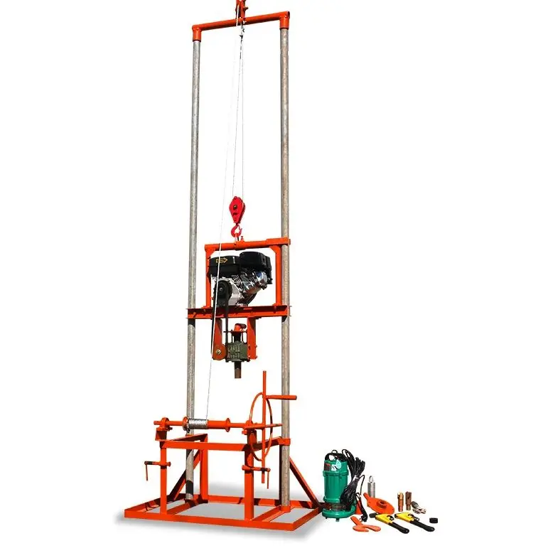 

Customized 80m High-Quality Rotary Drill - Agricultural Water Well Drilling Rig for Sale