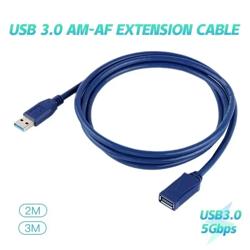 

ZLRLMHY Super Speed Data Transfer USB 3.0 Extension Cable Male to Female M/F Cord Adapter Charging Hard Disk Connection