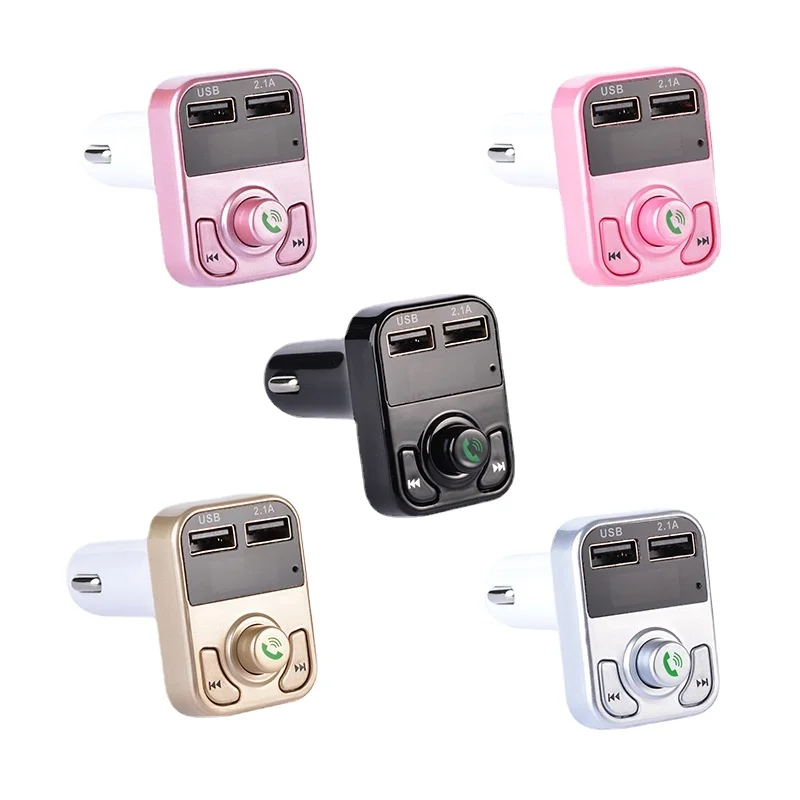 

Car MP3 Bluetooth Player CAR B3 Knob Card/U Disk FM Transmitter Lossless Sound Quality Car MP3