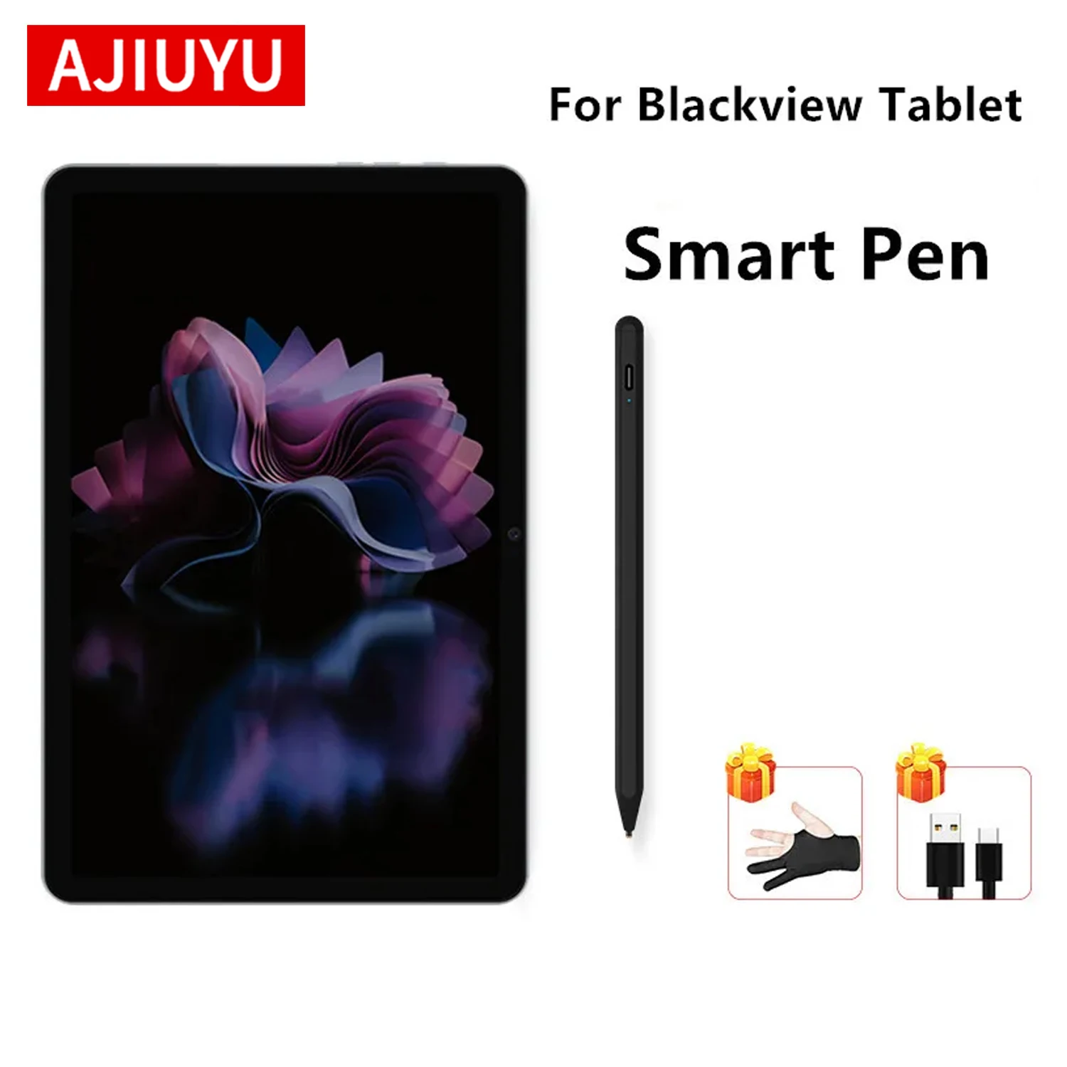 

Stylsu Pen For Blackview Tab16 Tab 16 15 14 13 12 11 10 Pro OSCAL Pad 13 8 Active 8 8Pro A7 Tablet Screen Touch Pen Pencil