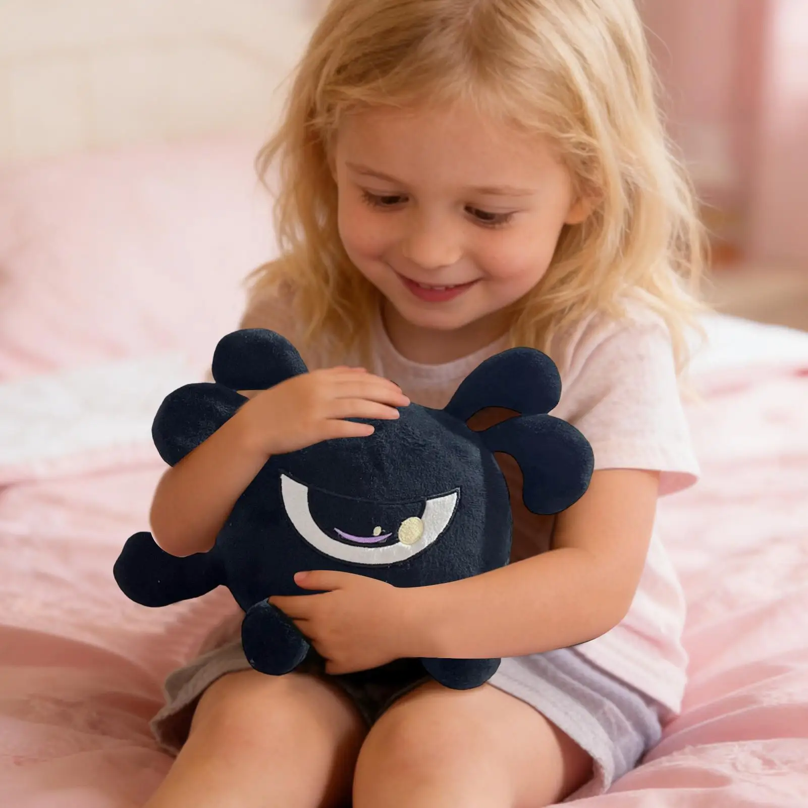 Pet Phantom Plush Doll Cartoon Game Figure Plushie for Kids Boys Girls Nursery Home Desktop Sofa Bedside Shelf Birthday