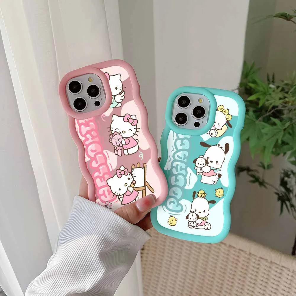 Sanrio HelloKitty Kuromi Phone Case for Oppo Realme 5 11 12 C11 C21Y C21 C30 C35 C53 C55 C65 C67 Pro Plus 4G 5G Soft TPU Cover