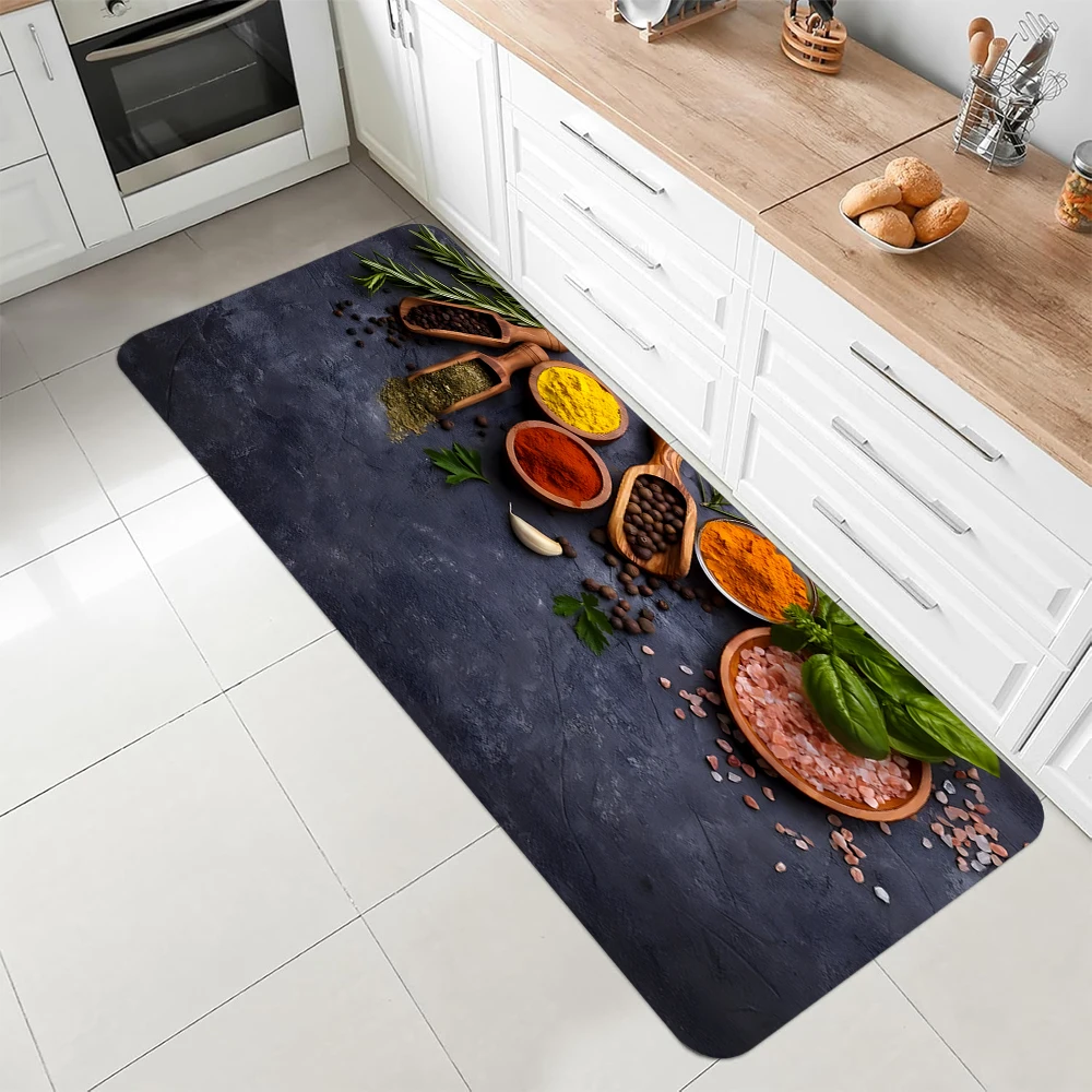 Vintage Spices Pattern Keukenm - Commercial Kitchen Mats Anti Fatigue recensie en prijs