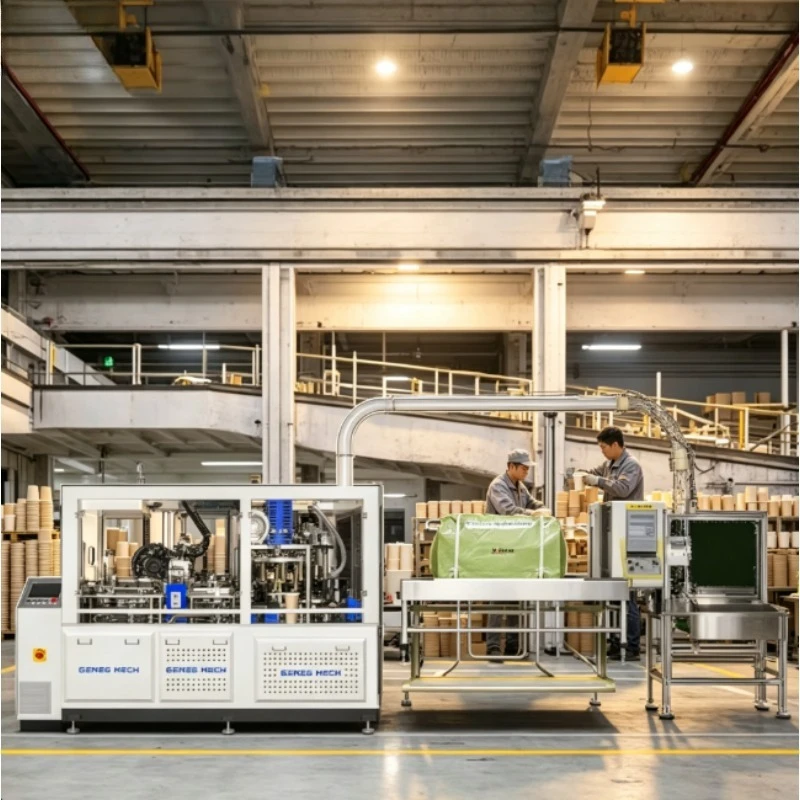High Speed Paper Cup Making Machine Customized 3 8 10 16 20 25 Oz Paper Cup Making Machine for Coffee Tea