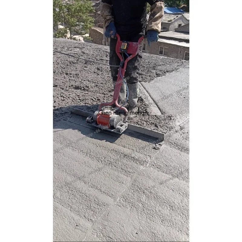 Concrete Vibratory Leveler Road Screed Vibrator Cement Floor Leveling Ruler